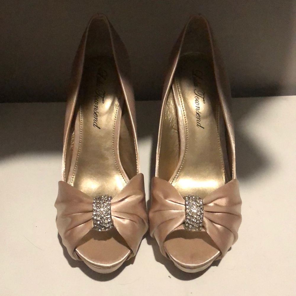 Rose gold heels
